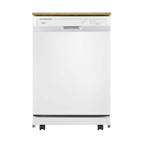Whirlpool Heavy-Duty Dishwasher with 1-Hour Wash Cycle