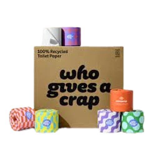 Who Gives A Crap 100% Recycled Toilet Paper