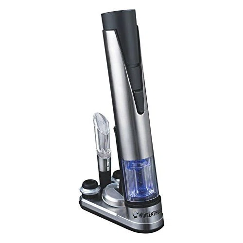 Wine Enthusiast Electric Blue 1 Automatic Wine Opener