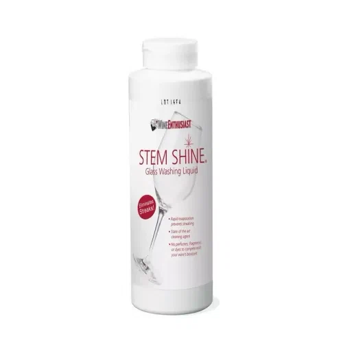 Wine Enthusiast Stem Shine Glassware Cleaning Liquid