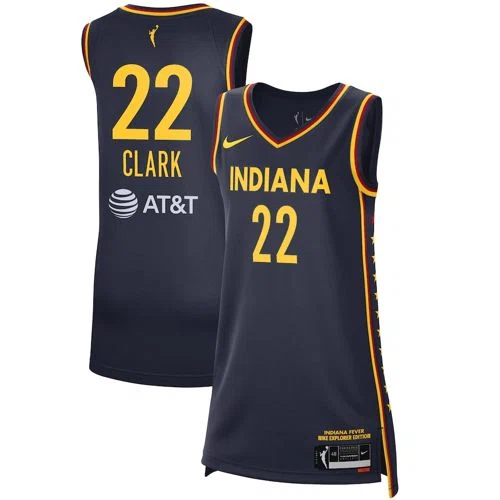 WNBA Unisex Indiana Fever Caitlin Clark Nike Navy 2024 Jersey