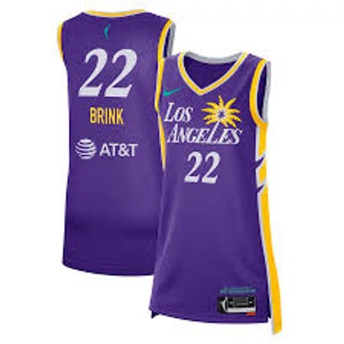 WNBA Unisex Los Angeles Sparks Cameron Brink Nike 2024 Jersey