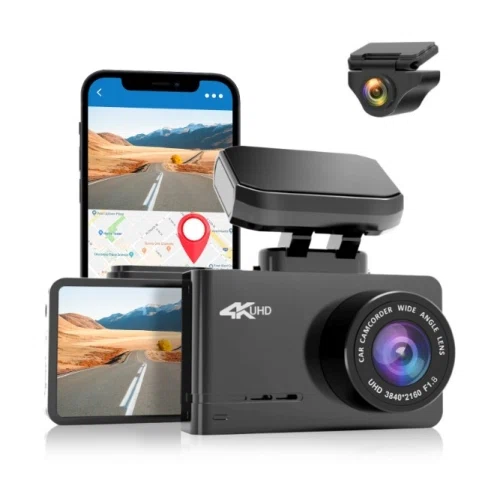 Wolfbox D07 4k Dash Cam Front And Rear Car Camera
