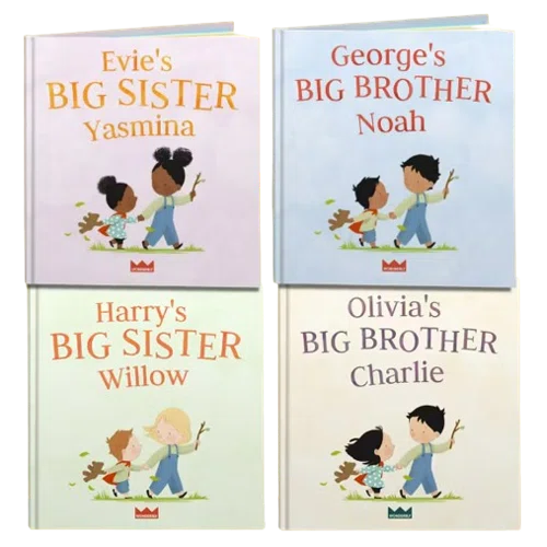 Wonderbly Me and My Big Brother / My Big Sister Book