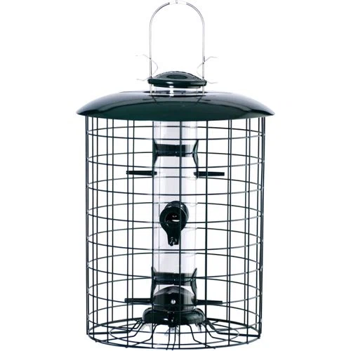 Woodlink Caged 6 Port Seed Tube Feeder