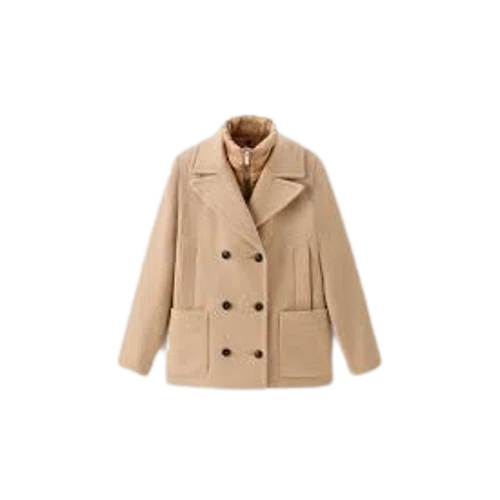 Woolrich 2-in-1 Sideline Coat in Manteco Recycled Wool Blend