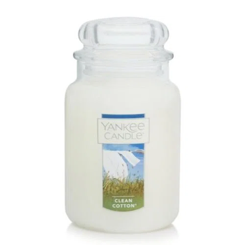 Yankee Candle Clean Cotton Large Jar Candles