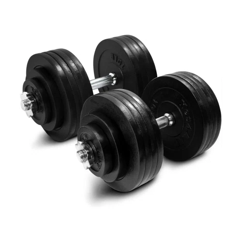 Yes4All Adjustable Cast Iron Dumbbells