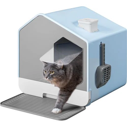 Yitahome Covered Hooded Extra Large Enclosed Cat Litter Box 