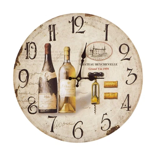 Yosemite Circular Wooden Wall Clock