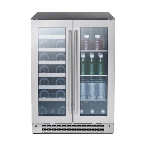 Zephyr French Door Dual Zone Wine & Beverage Cooler