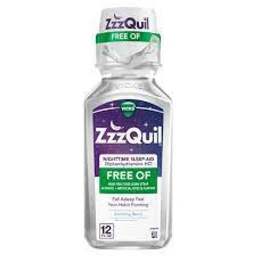 ZzzQuil Nighttime Sleep-aid Alcohol Free Liquid